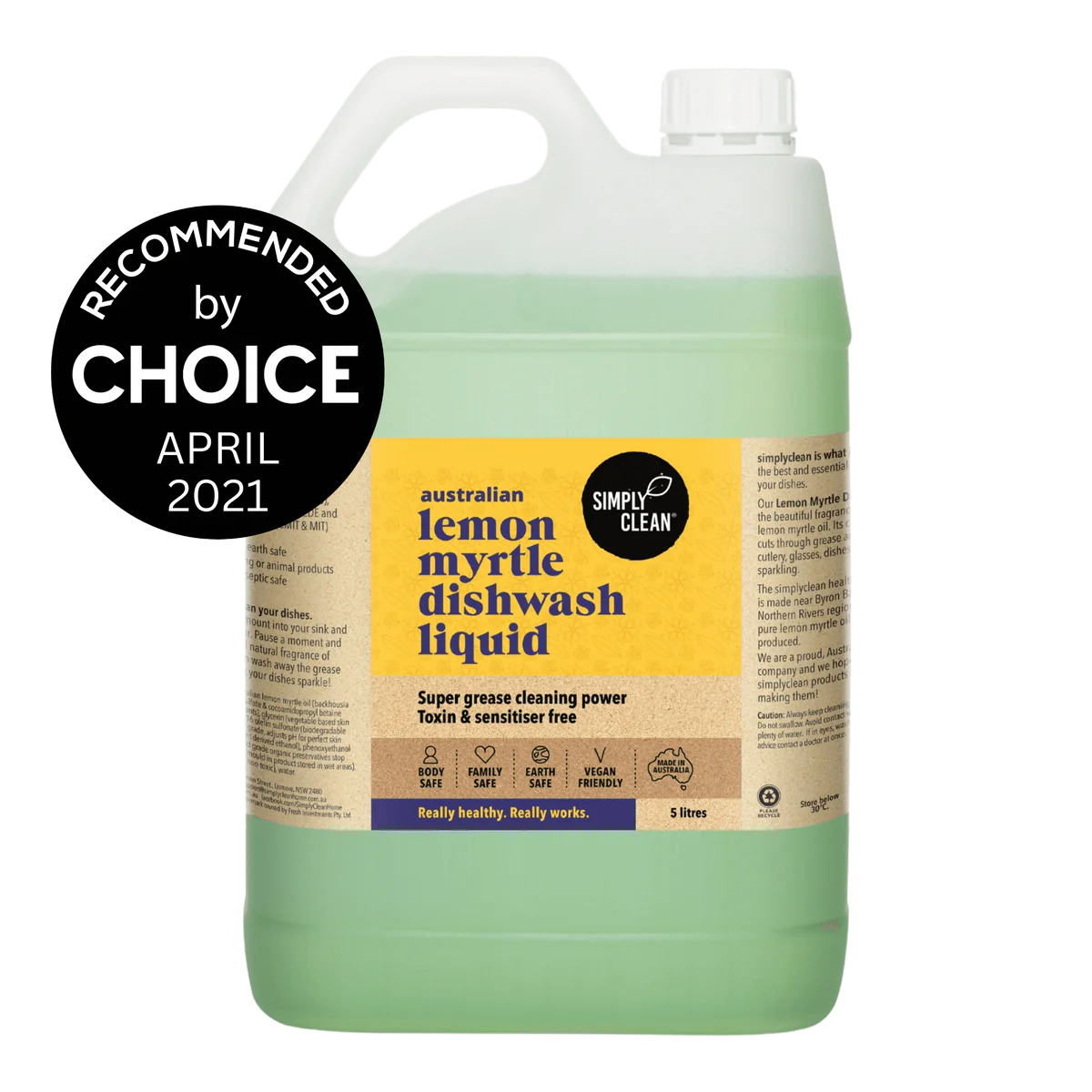Simply Clean Dishwash Liquid - Image 2
